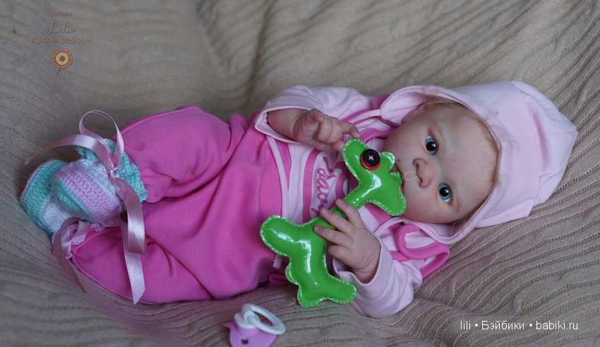 Моя малышка реборн из молда Eric