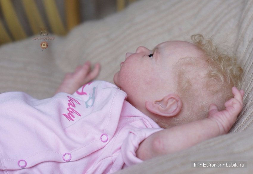 Моя малышка реборн из молда Eric