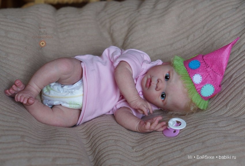 Моя малышка реборн из молда Eric (фото 2)