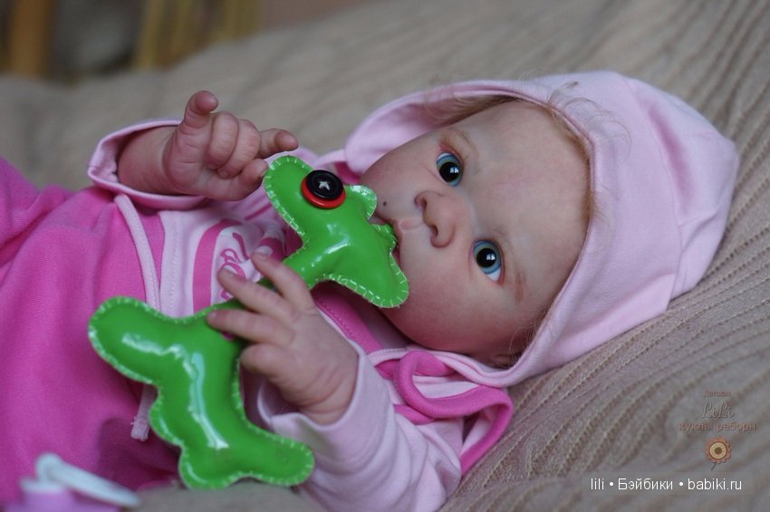 Моя малышка реборн из молда Eric