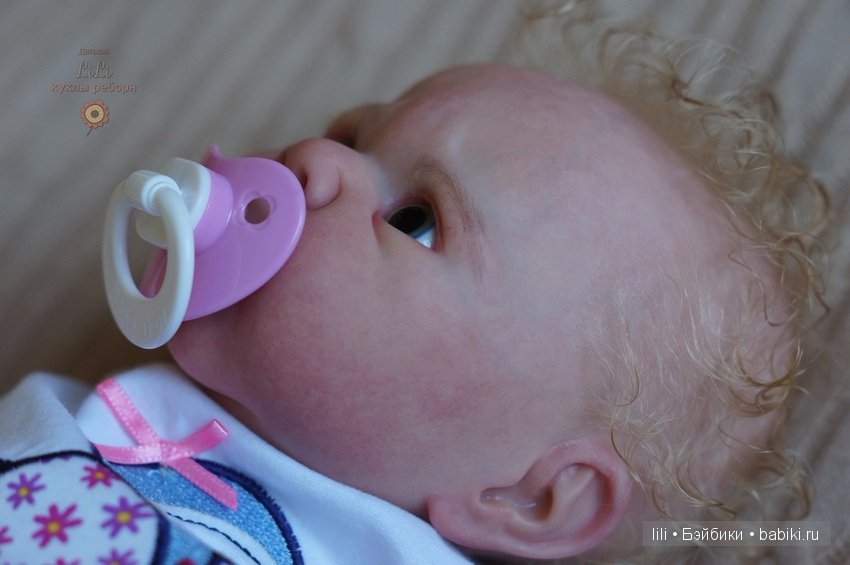 Моя малышка реборн из молда Eric