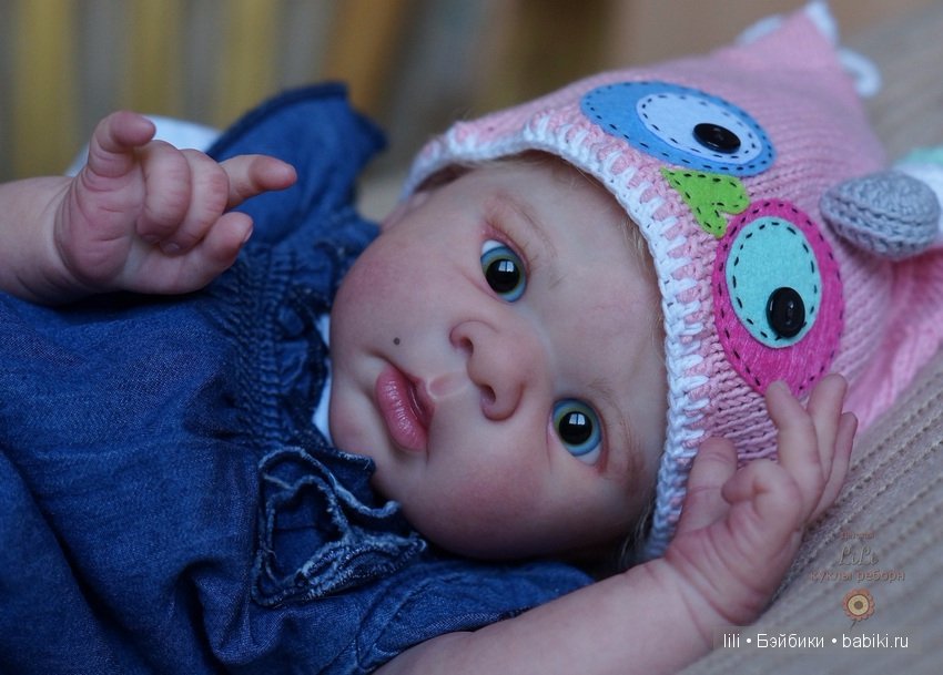 Моя малышка реборн из молда Eric