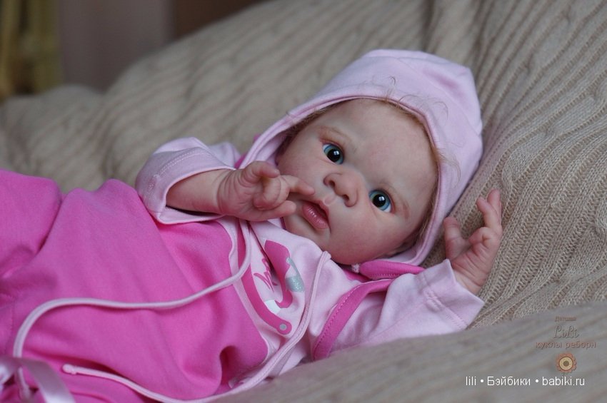 Моя малышка реборн из молда Eric