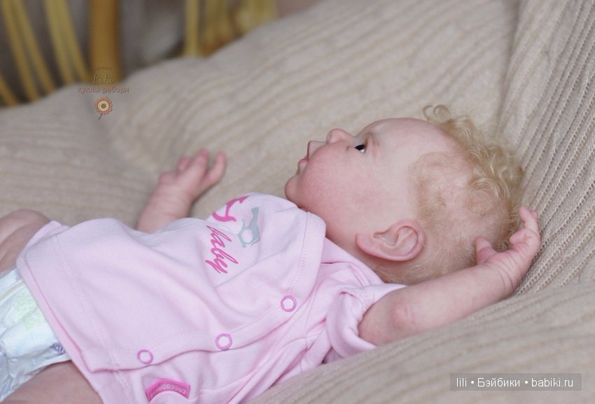 Моя малышка реборн из молда Eric