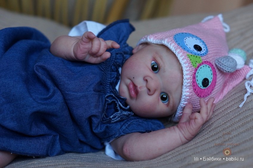 Моя малышка реборн из молда Eric