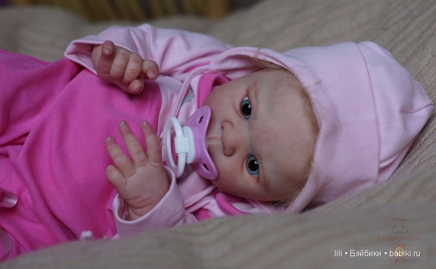 Моя малышка реборн из молда Eric