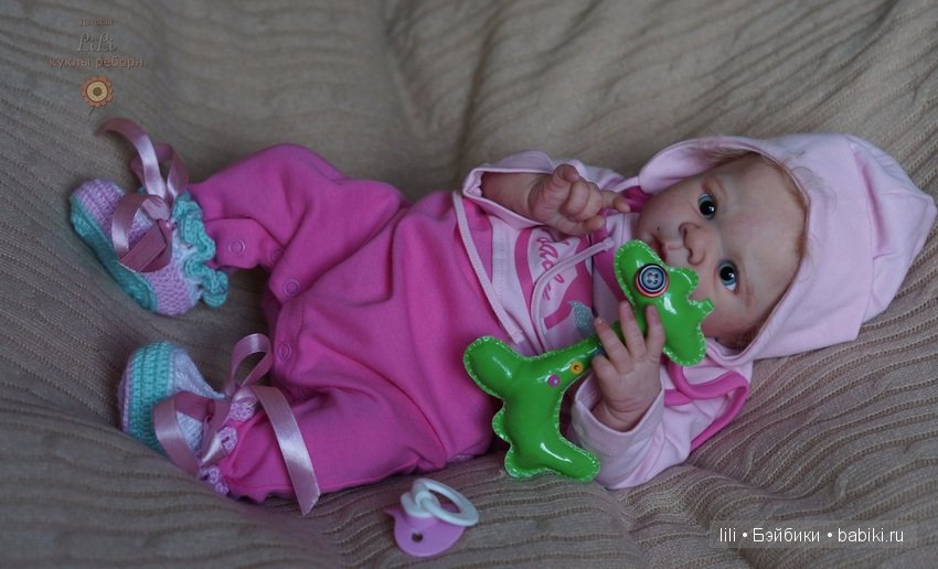 Моя малышка реборн из молда Eric