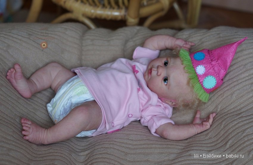 Моя малышка реборн из молда Eric