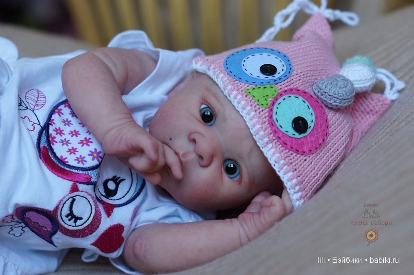 Моя малышка реборн из молда Eric