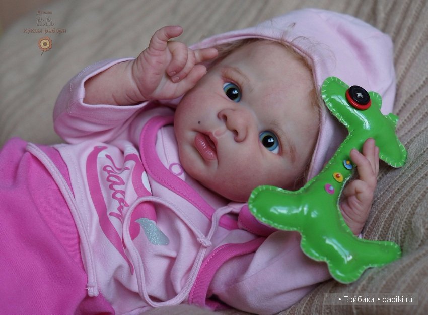 Моя малышка реборн из молда Eric