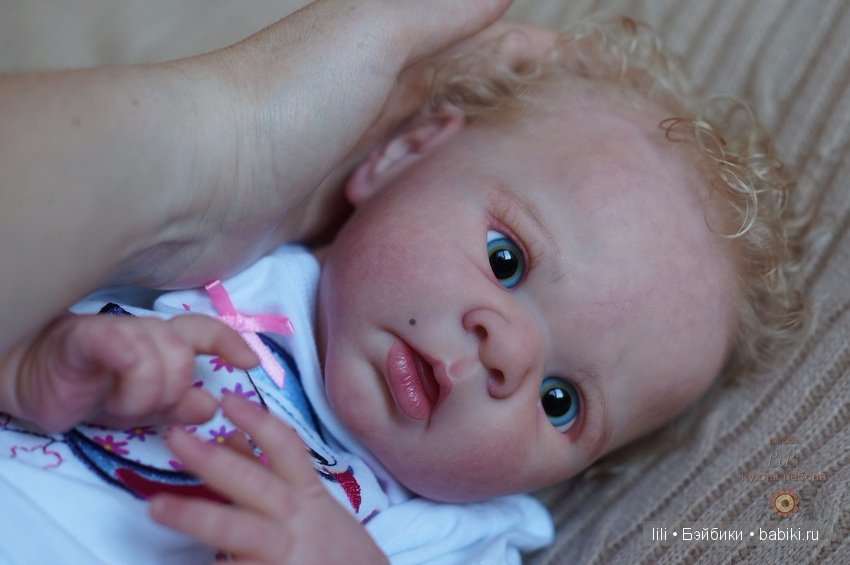 Моя малышка реборн из молда Eric