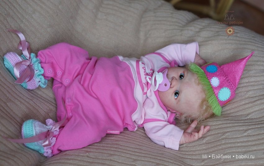 Моя малышка реборн из молда Eric (фото 10)