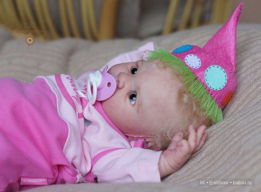 Моя малышка реборн из молда Eric (фото 9)