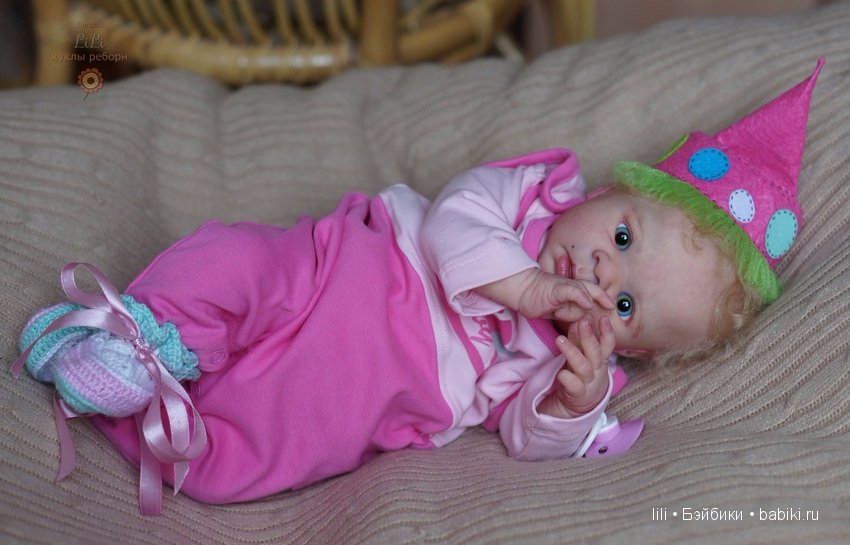 Моя малышка реборн из молда Eric (фото 6)