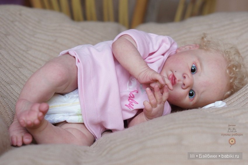 Моя малышка реборн из молда Eric