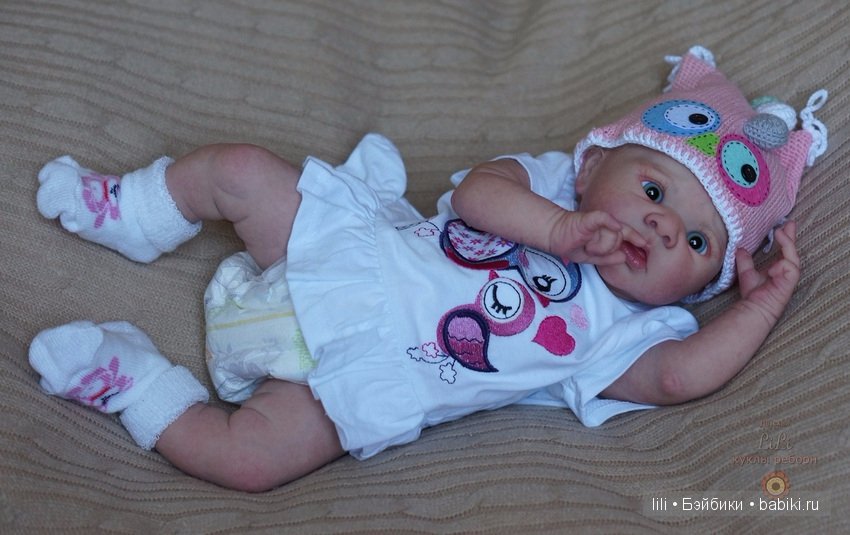 Моя малышка реборн из молда Eric