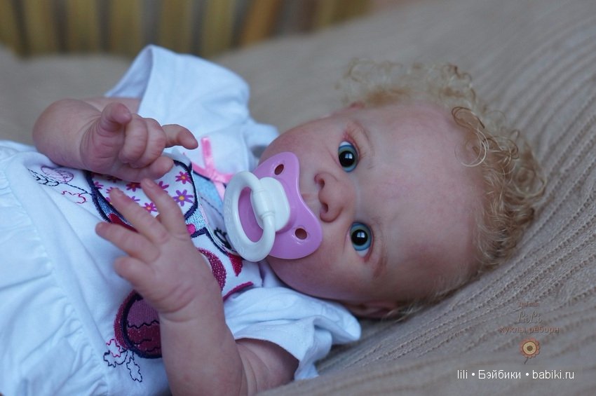 Моя малышка реборн из молда Eric