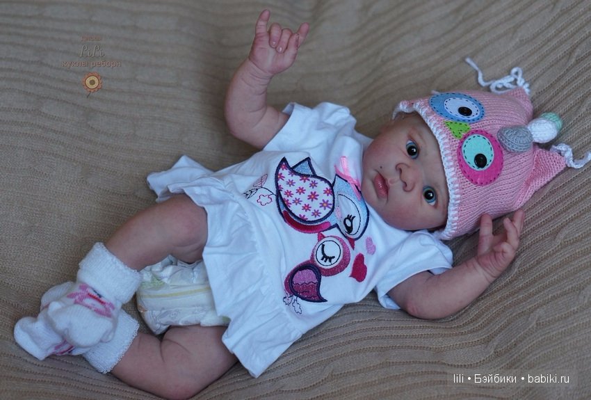 Моя малышка реборн из молда Eric