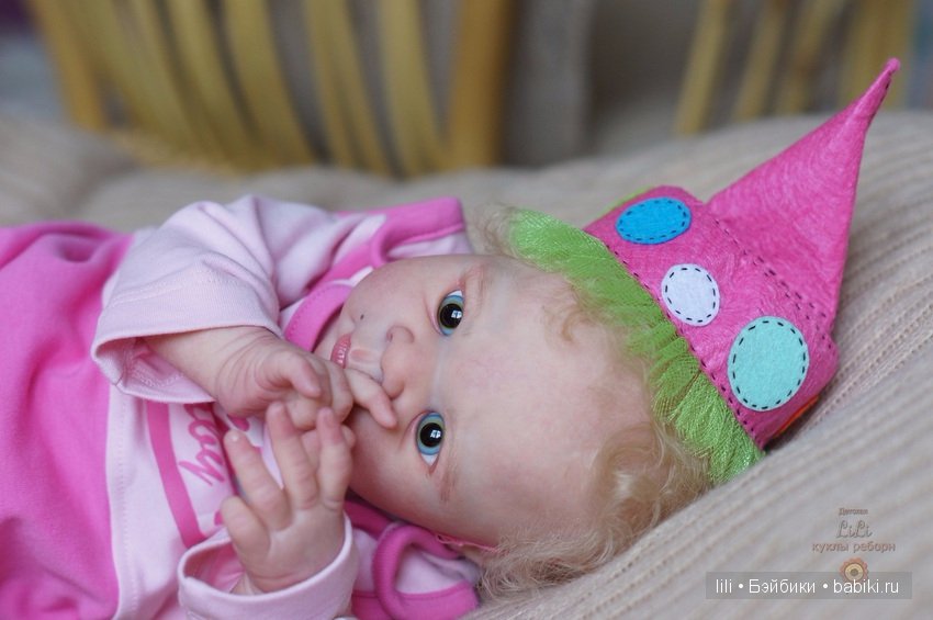 Моя малышка реборн из молда Eric (фото 8)