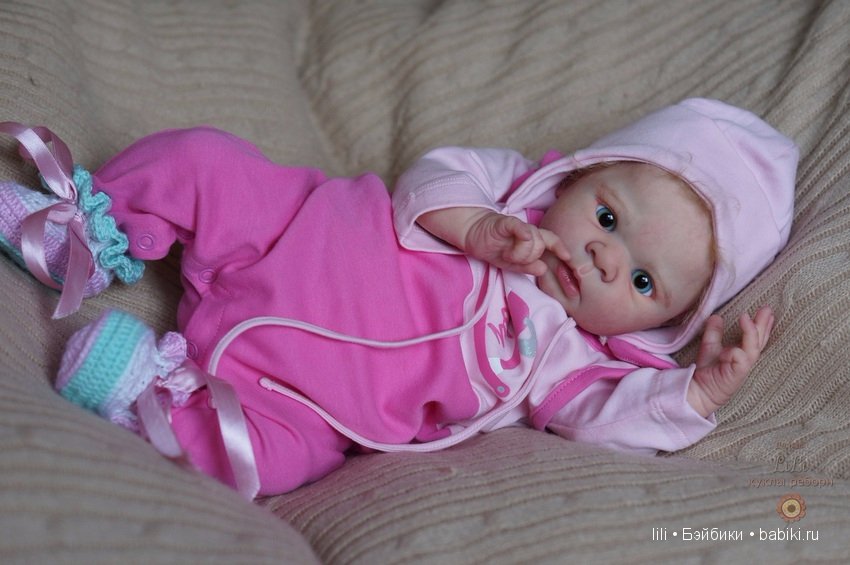 Моя малышка реборн из молда Eric