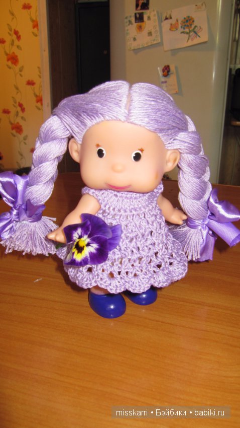 Моя маленькая Фиалка — Перепрошивка волос и восстановление париков: МК (фото 7)