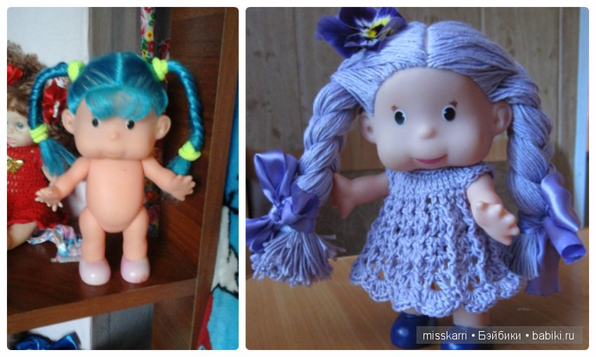 Моя маленькая Фиалка — Перепрошивка волос и восстановление париков: МК