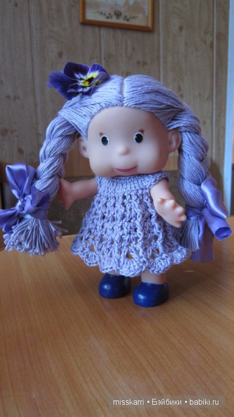 Моя маленькая Фиалка — Перепрошивка волос и восстановление париков: МК