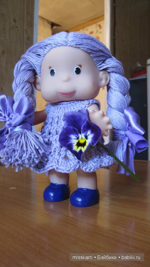 Моя маленькая Фиалка — Перепрошивка волос и восстановление париков: МК (фото 10)