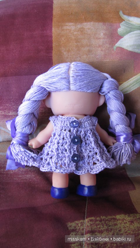 Моя маленькая Фиалка — Перепрошивка волос и восстановление париков: МК (фото 5)