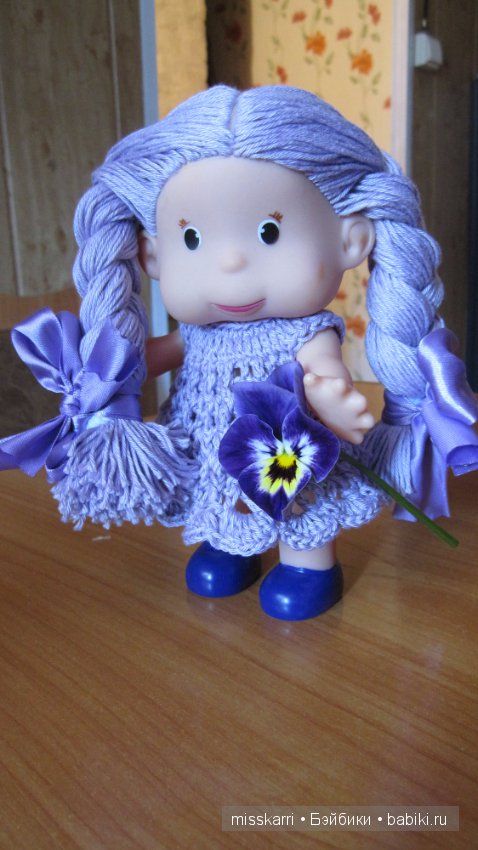 Моя маленькая Фиалка — Перепрошивка волос и восстановление париков: МК (фото 9)