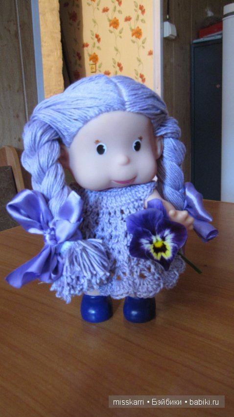 Моя маленькая Фиалка — Перепрошивка волос и восстановление париков: МК (фото 8)