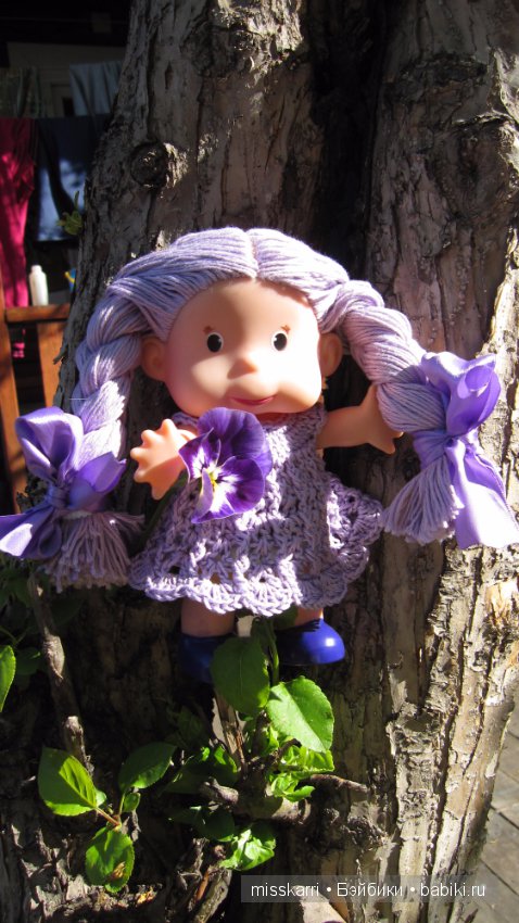 Моя маленькая Фиалка — Перепрошивка волос и восстановление париков: МК