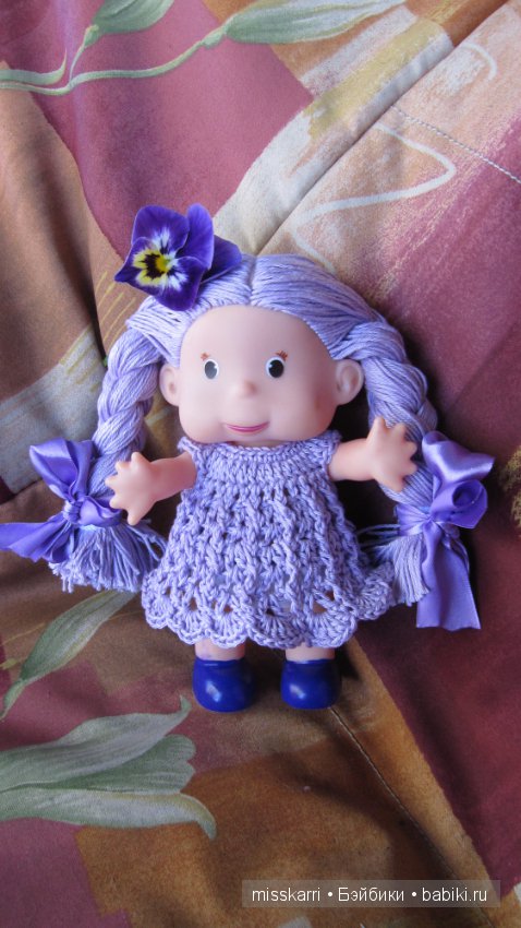 Моя маленькая Фиалка — Перепрошивка волос и восстановление париков: МК (фото 2)