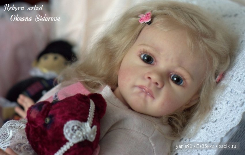 Машенька, Маняша. Кукла реборн из молда Frida by Karola Wegerich