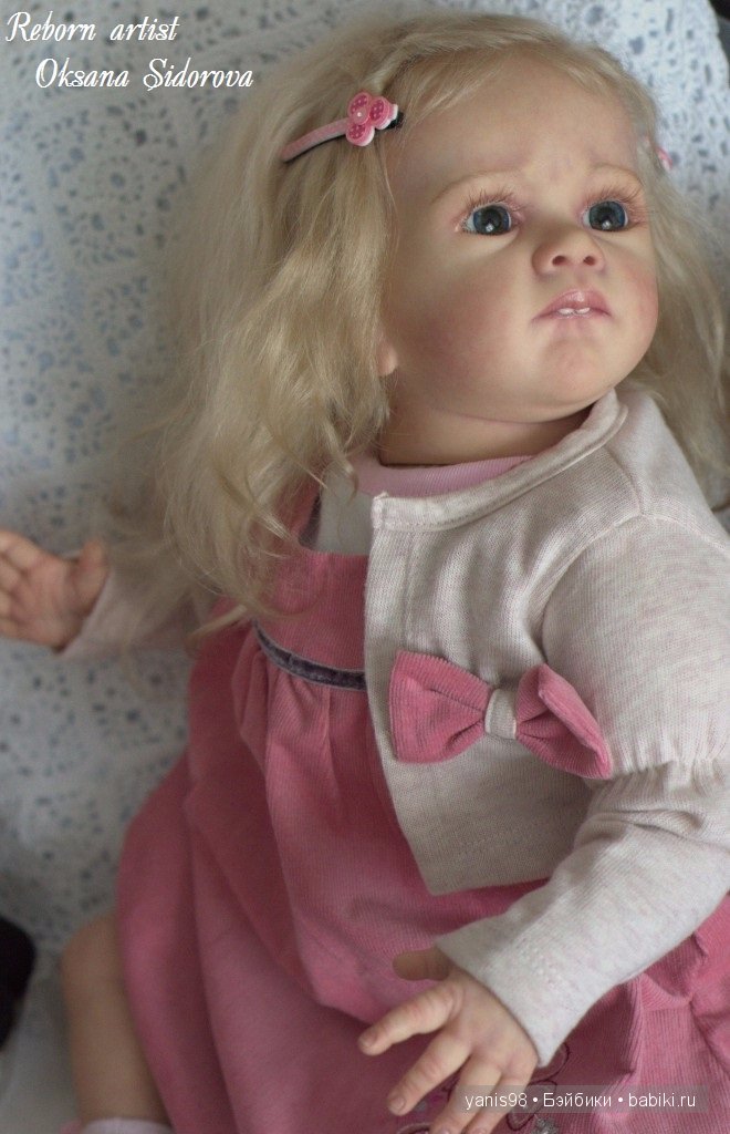 Машенька, Маняша. Кукла реборн из молда Frida by Karola Wegerich