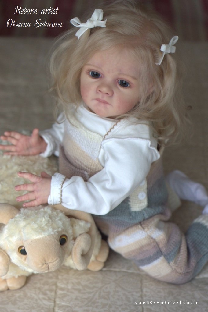 Машенька, Маняша. Кукла реборн из молда Frida by Karola Wegerich (фото 4)