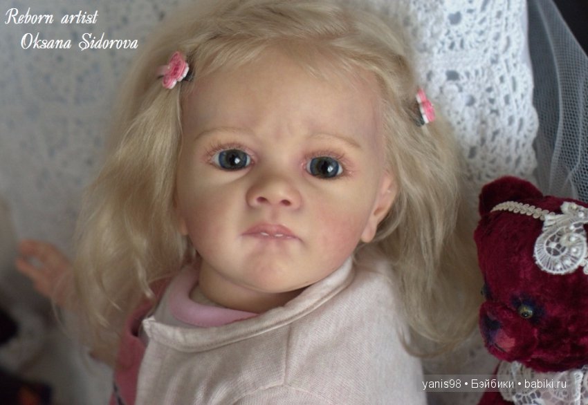 Машенька, Маняша. Кукла реборн из молда Frida by Karola Wegerich