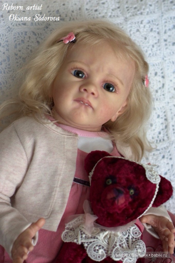 Машенька, Маняша. Кукла реборн из молда Frida by Karola Wegerich