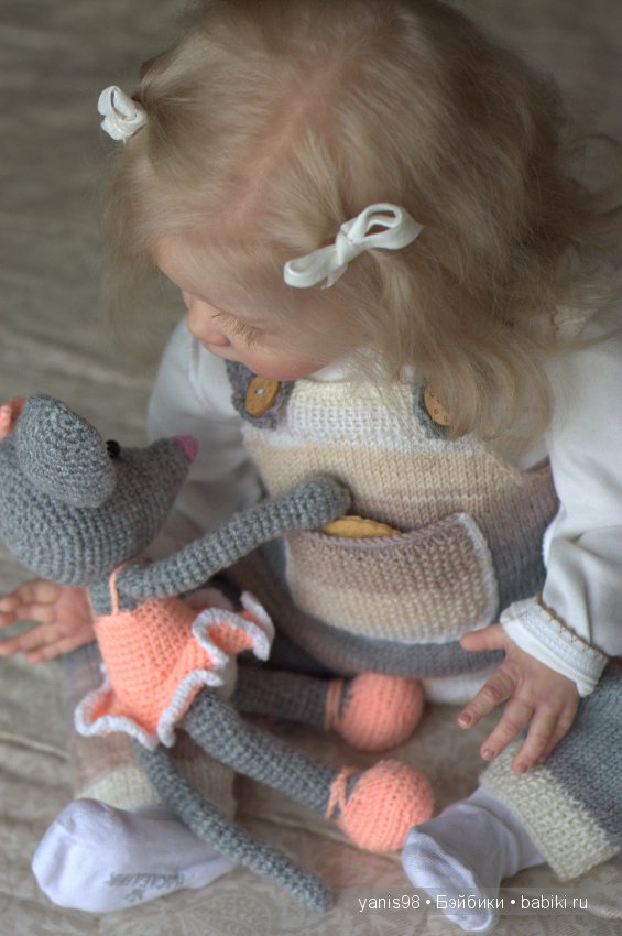 Машенька, Маняша. Кукла реборн из молда Frida by Karola Wegerich (фото 9)