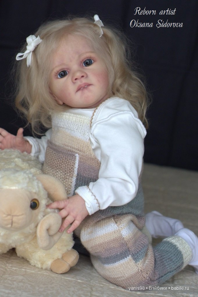 Машенька, Маняша. Кукла реборн из молда Frida by Karola Wegerich (фото 5)