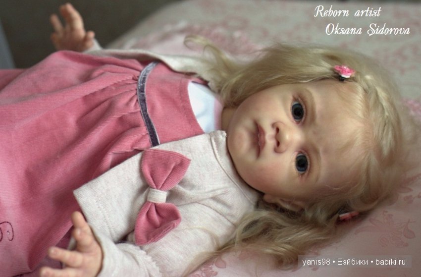 Машенька, Маняша. Кукла реборн из молда Frida by Karola Wegerich