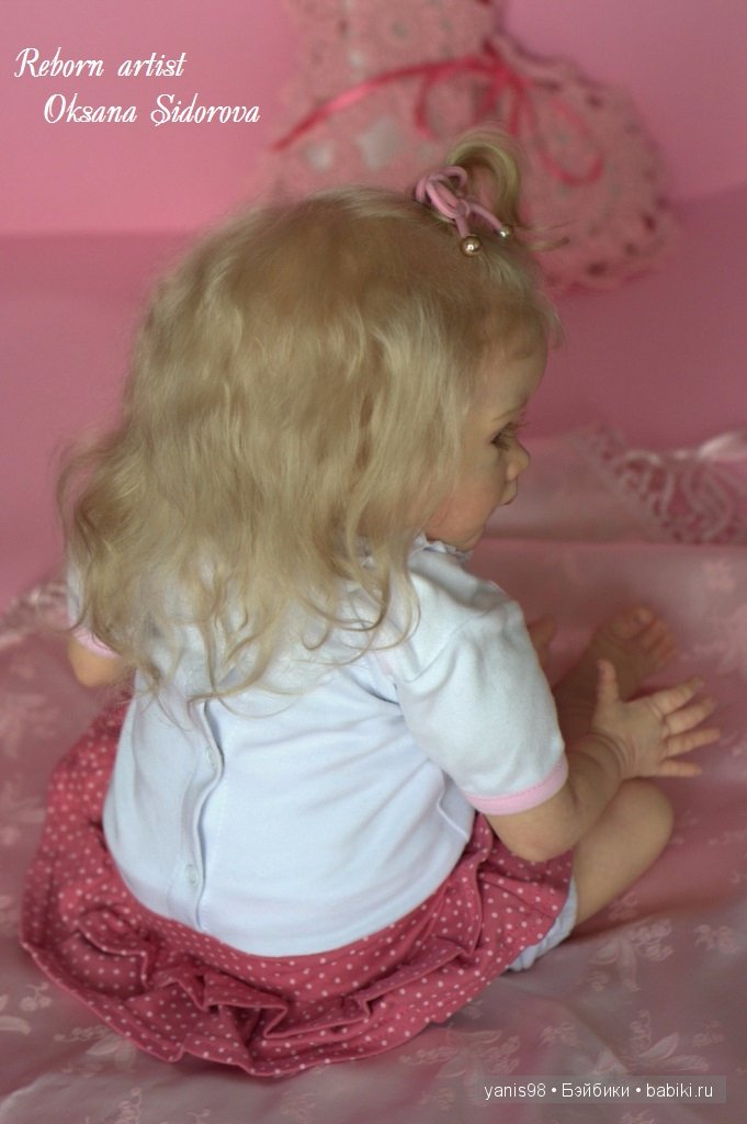 Машенька, Маняша. Кукла реборн из молда Frida by Karola Wegerich