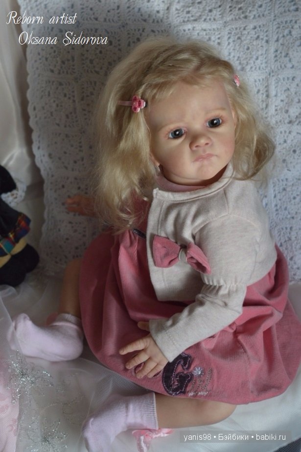 Машенька, Маняша. Кукла реборн из молда Frida by Karola Wegerich