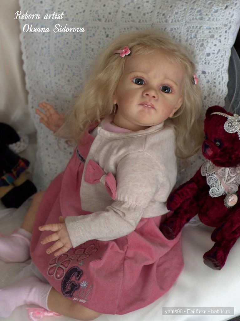 Машенька, Маняша. Кукла реборн из молда Frida by Karola Wegerich