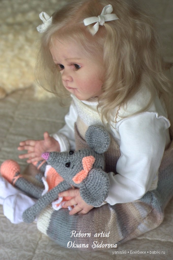 Машенька, Маняша. Кукла реборн из молда Frida by Karola Wegerich