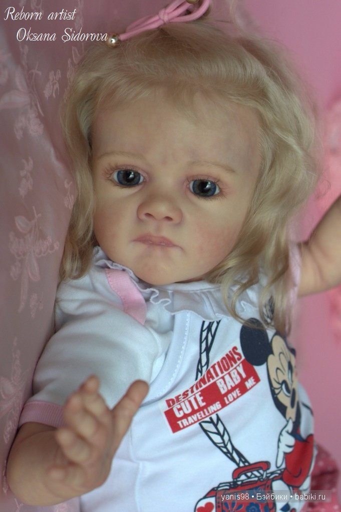 Машенька, Маняша. Кукла реборн из молда Frida by Karola Wegerich