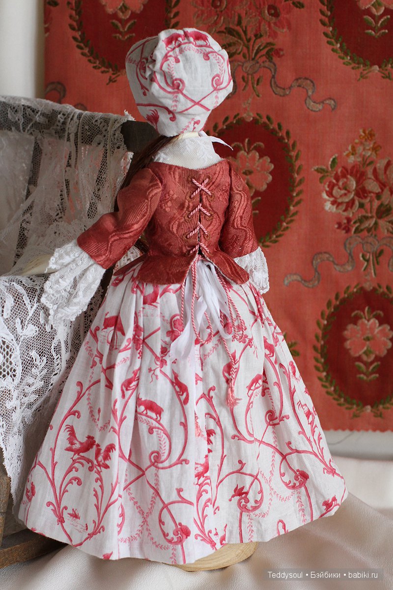 Мэйбл I, деревянная кукла времен Queen Anne (фото 7)