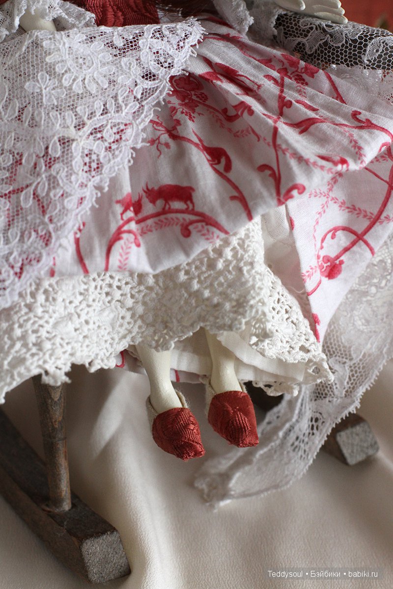 Мэйбл I, деревянная кукла времен Queen Anne (фото 3)