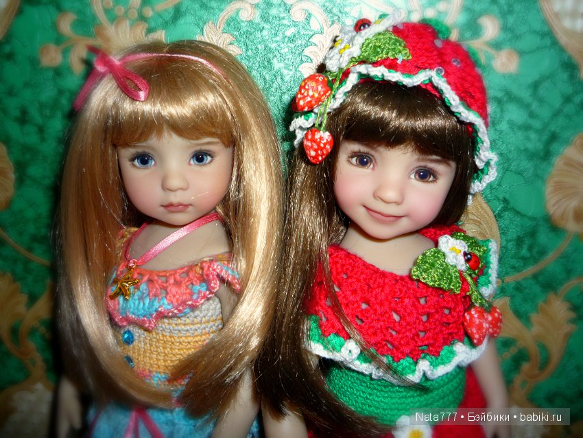 Моя сладкая клубничка — Куклы Dianna Effner (Эффнер) из винила: Little Darling