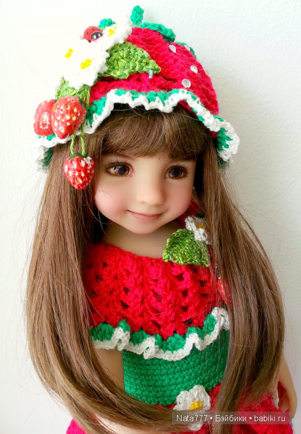 Моя сладкая клубничка — Куклы Dianna Effner (Эффнер) из винила: Little Darling (фото 8)